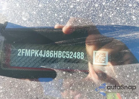 2017 Ford Edge Sel z USA, uszkodzony, nr VIN 2FMPK4J86HBC52488